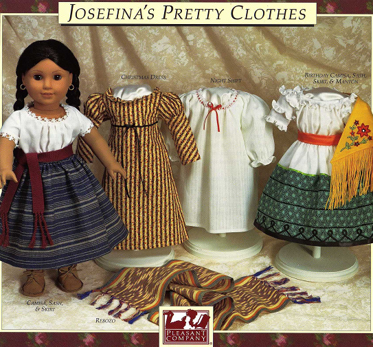 american girl doll josefina outfits